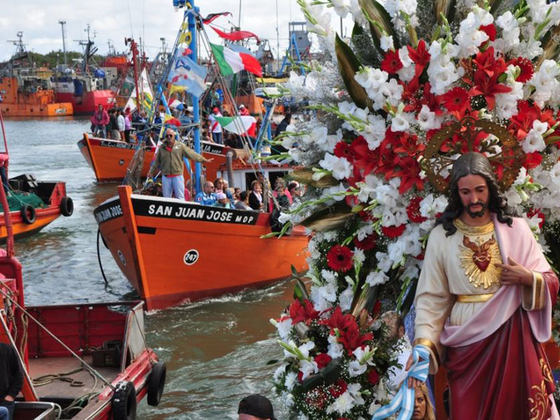 Festejos a San Salvador, patrono de los pescadores
