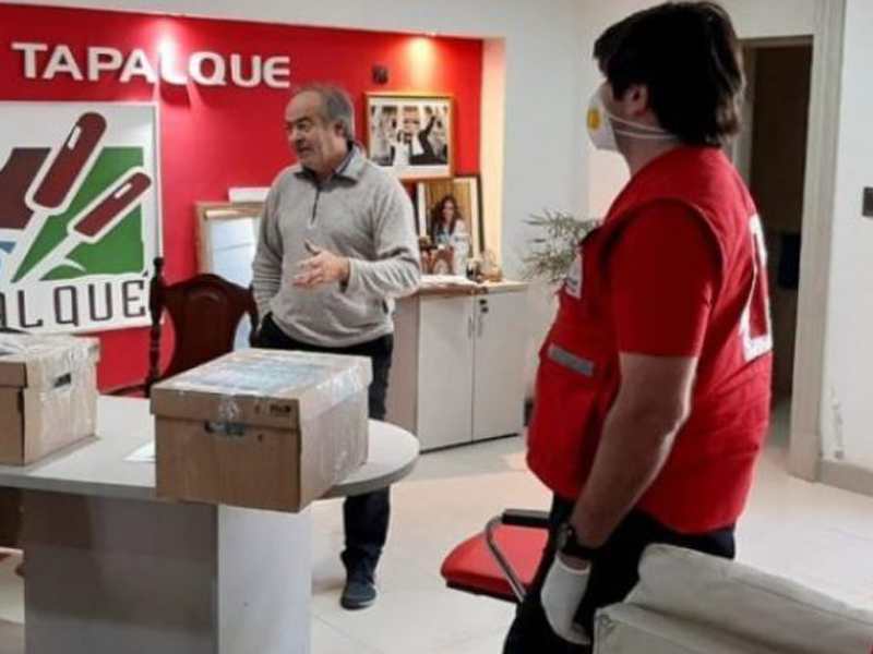 Tapalqué recibió kits para adultos mayores