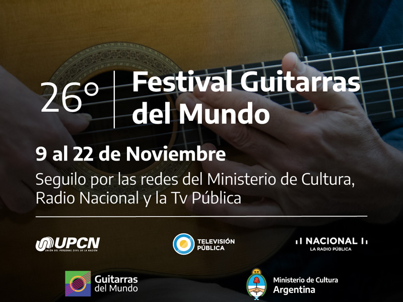 Comienza el 26° Festival Guitarras del Mundo
