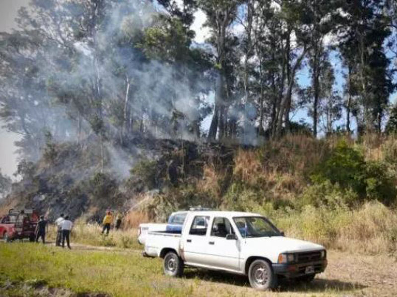 El Municipio alerta sobre la posibilidad de incendios forestales y de pastizales