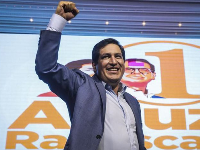 Anunciaron los resultados finales de elección en Ecuador