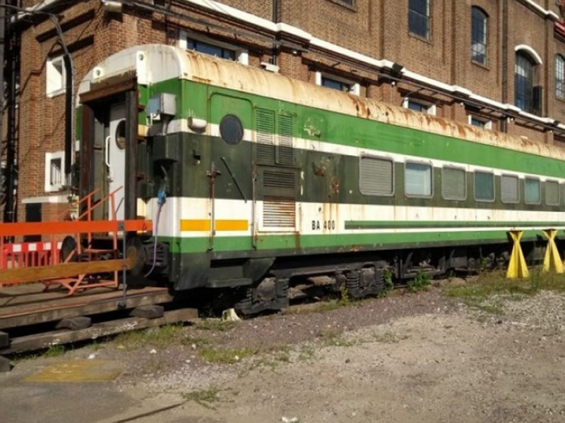 Repararán vagones históricos del ferrocarril