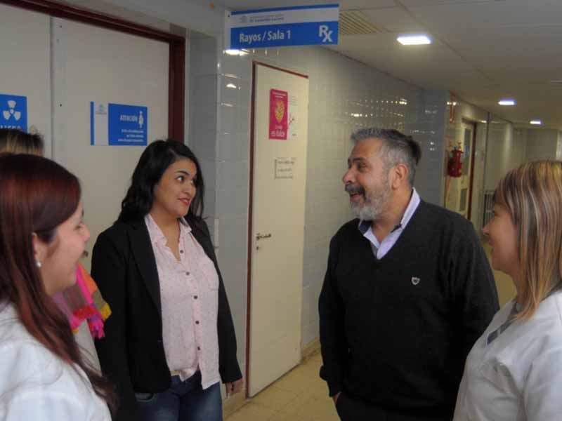 Intensa labor del STMBB en Hospital Municipal “Leónidas Lucero”